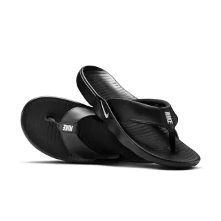 【NIKE 耐吉】運動鞋 休閒鞋 男鞋 NIKE MARINA 夾腳拖 拖鞋 舒適 黑色 (IH2380001)