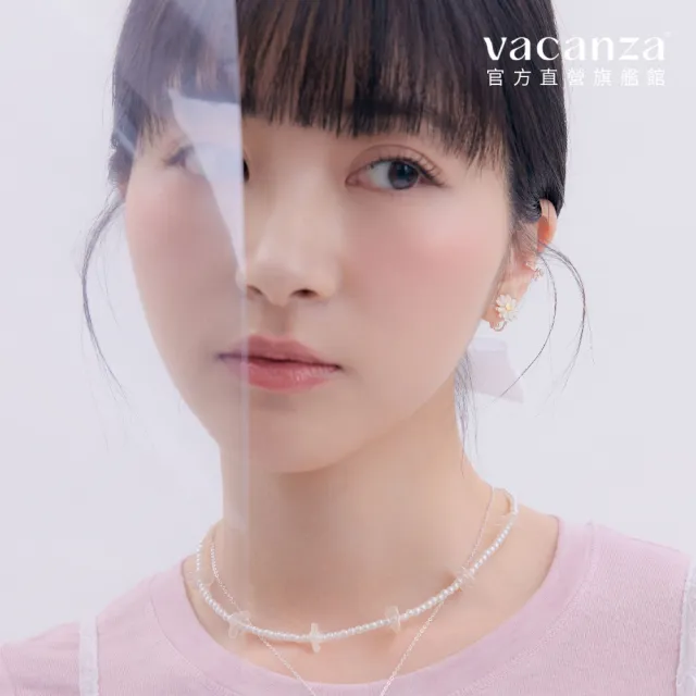 【vacanza】落花漫舞 項鍊 鎖骨鍊(情人節禮物 生日禮物)