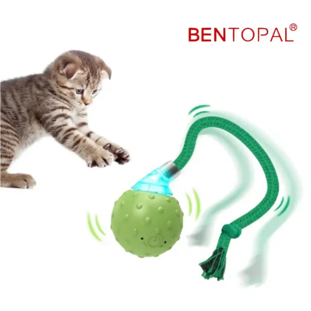【BENTOPAL】邦特普-玩樂 LED智能貓玩具 (跑跑胡蘿蔔|逗逗球|跳跳檸檬 ) 台灣公司貨 (寵物玩具)
