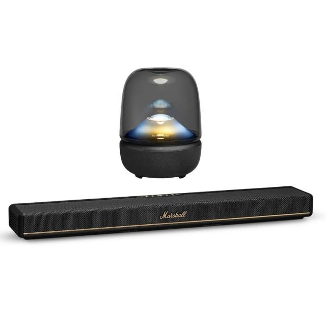 【Harman Kardon】AURA STUDIO 5 x Marshall Heston 60 soundbar 經典黑 家庭劇院視聽組