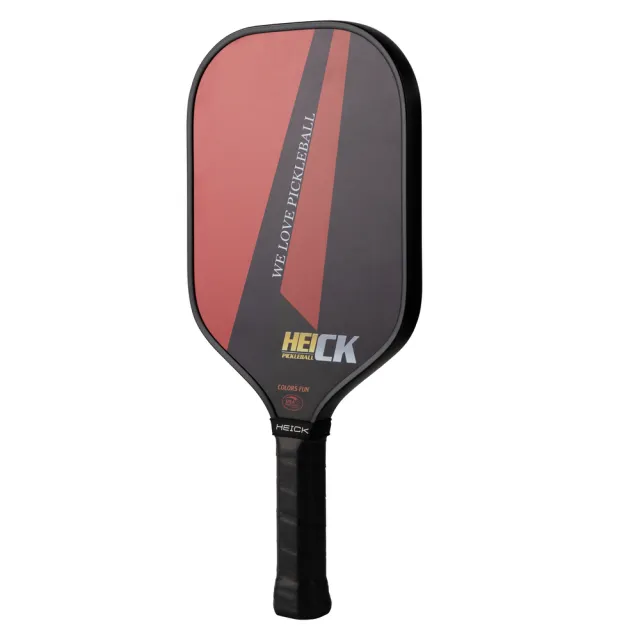 HEICK 高級碳纖維匹克球拍組USAPA認證 入門進階 初學專用(匹克球40孔*4/碳纖維球拍*2/收納背包*1)