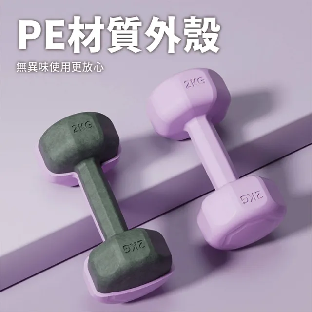 【keep power】1.5KG啞鈴 *2個入 馬卡龍小啞鈴 小啞鈴 包膠啞鈴 啞鈴 (重量訓練 外層包覆 地板友善)