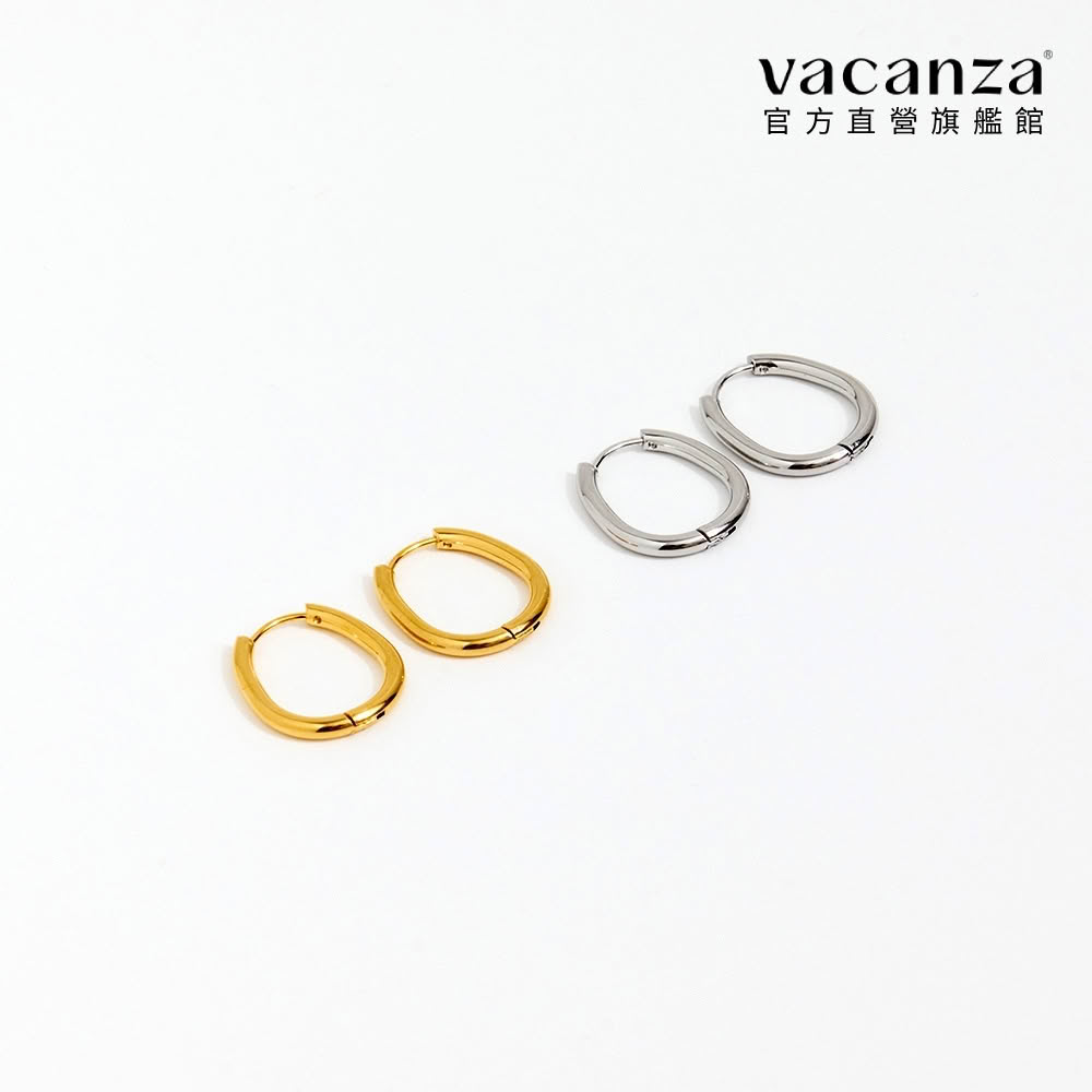 【vacanza】小個性 純鋼飾品 純鋼耳環( 生日禮物)