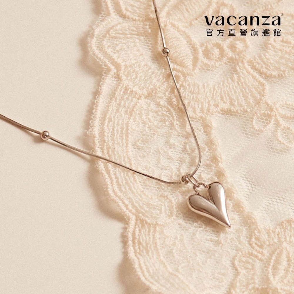 【vacanza】遠方的守候 925純銀飾品 全純銀項鍊(抗過敏 生日禮物 絕版品)