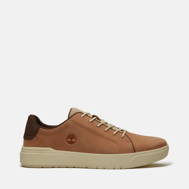 【Timberland】男款棕色低筒休閒鞋(A41F7EM5)
