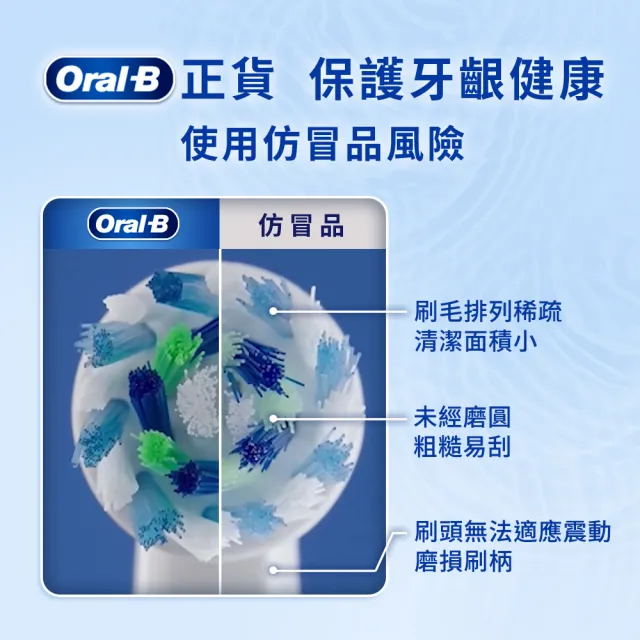 【Oral-B 歐樂B】電動牙刷兒童冰雪奇緣刷頭EB10-2 官方正貨