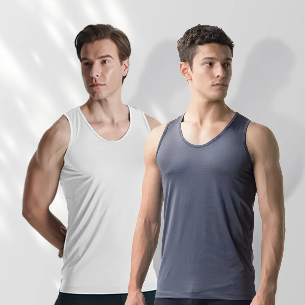 【遠東FET】4件組奈米鋅科技除臭背心/運動背心/男背心(抑菌除臭/防曬抗UV)