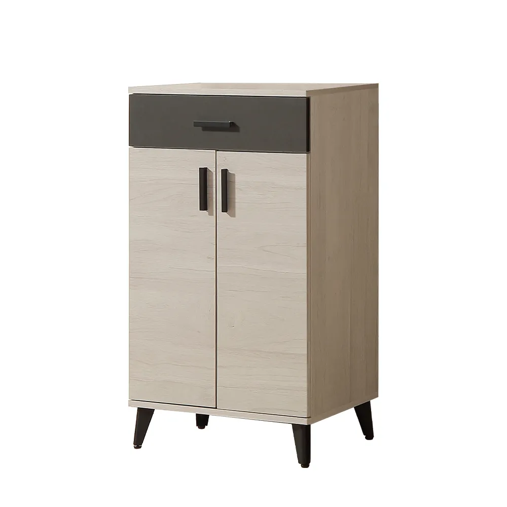 【唯熙傢俱】米可橡木白2尺鞋櫃(玄關櫃 鞋櫃 鞋子收納櫃 收納櫃 置物櫃)