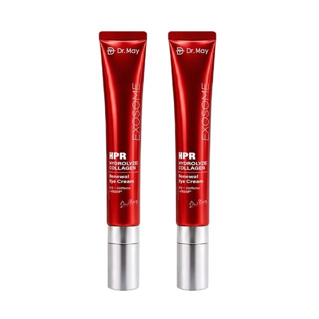 【Dr. May 美博士】B12紅膠原新生撫紋眼霜20ml兩入組((紅外泌眼霜)