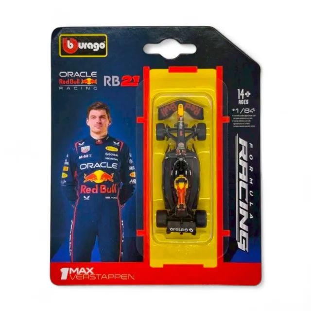 1:64 Bburago F1 Red Bull Racing RB21 模型車 紅牛車隊
