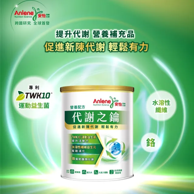 【Anlene 安怡】官方經營 ★新上市★美力蛋白營養配方/代謝之鑰營養配方/優蛋白營養配方-任選
