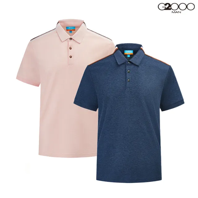 【G2000】男款 出清品 素面網眼短袖T恤(6款可選) 男POLO衫 春夏上衣