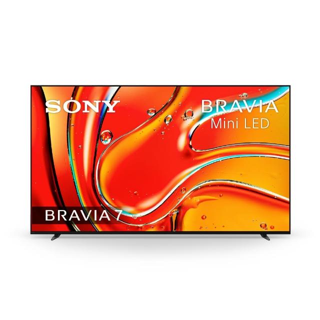 【SONY 索尼】BRAVIA 7 75型 XR Mini LED 4K HDR Google TV顯示器(Y-75XR70)