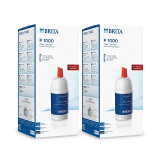 【BRITA】mypure P1000 硬水軟化型濾芯 2入裝 國際平輸(德國製)