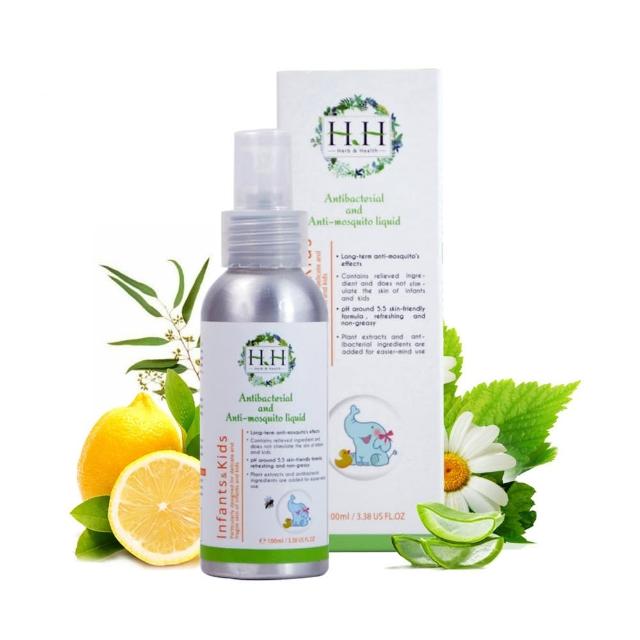 【HH 草本新淨界】寶貝抗菌防蚊液100ml(防蚊液 無DEET配方 防蚊必備)