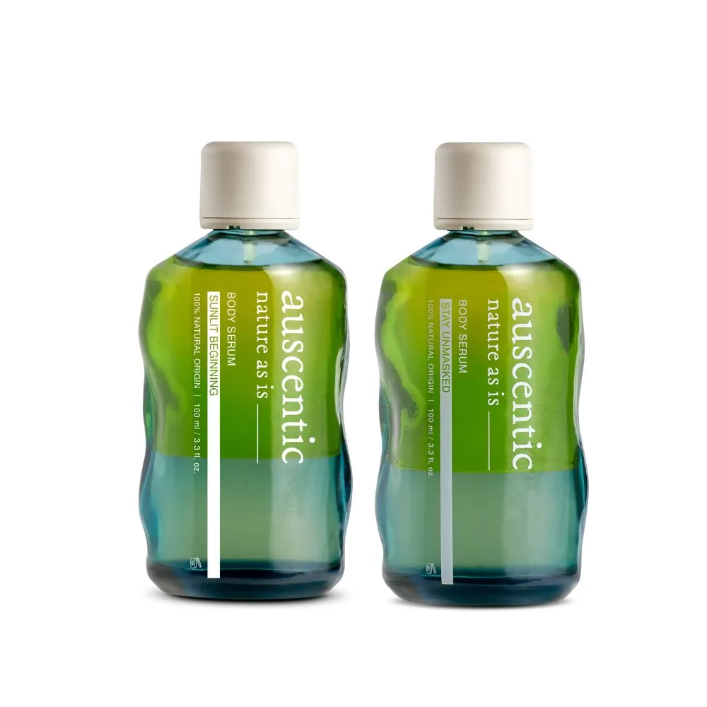 【auscentic 奧森青】改善暗沉乾癢★微香護膚蜜精華雙入組_任選(獨處/開窗/身體油/身體乳)