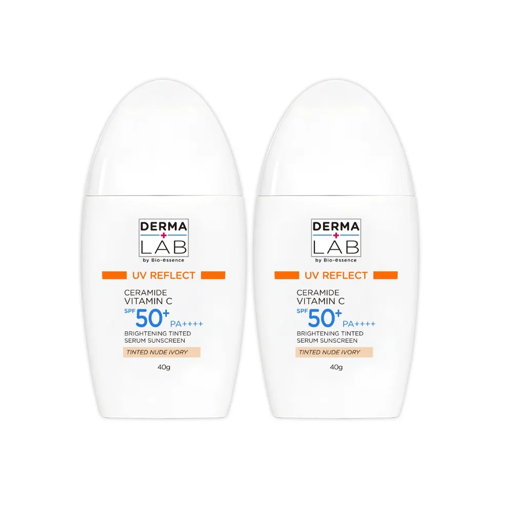【DermaLab 德美醫研】純物理亮顏潤色防曬乳SPF50+ PA++++(2入組)