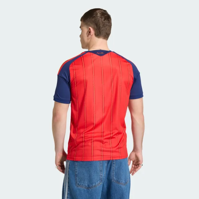 【adidas 愛迪達】世界盃 西班牙 主場球迷版球衣  吸濕排汗 男 JN4390