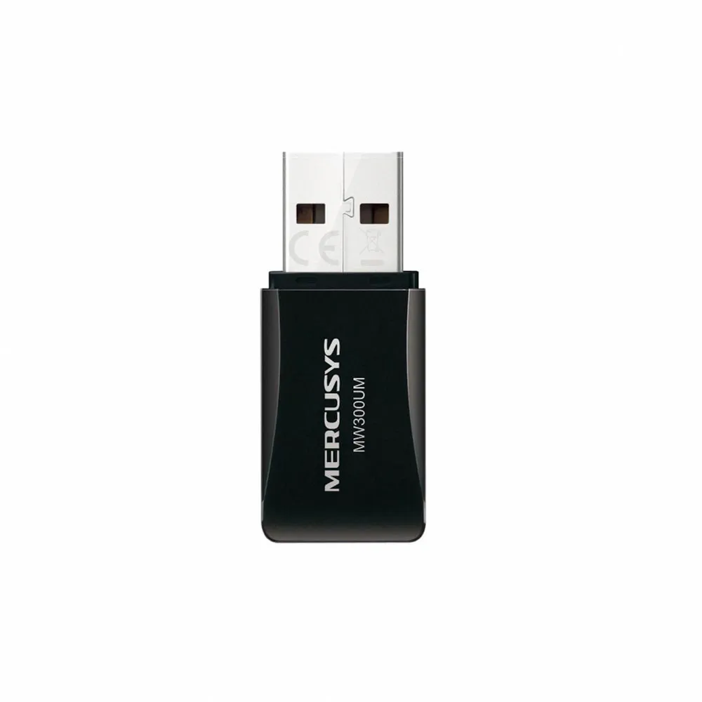 【Mercusys 水星】WiFi 4 N300 USB 無線網路卡(MW300UM)