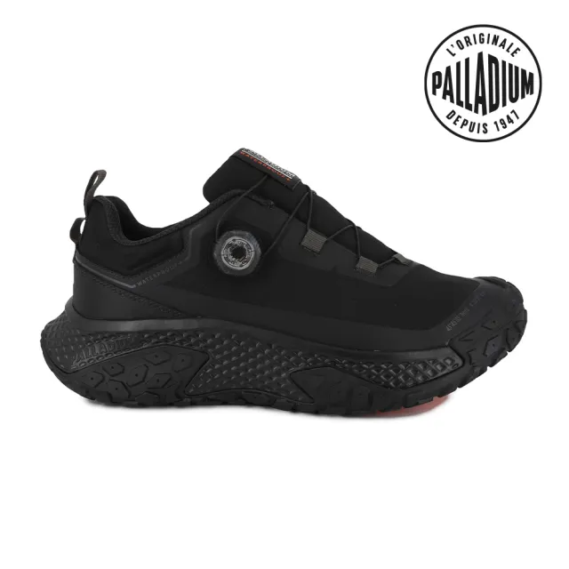 【Palladium】PALLADIUM OFF_BOUND DISC WP+旋鈕快綁橘標防水鞋-男鞋/女鞋-曜石黑(74685-001-M)