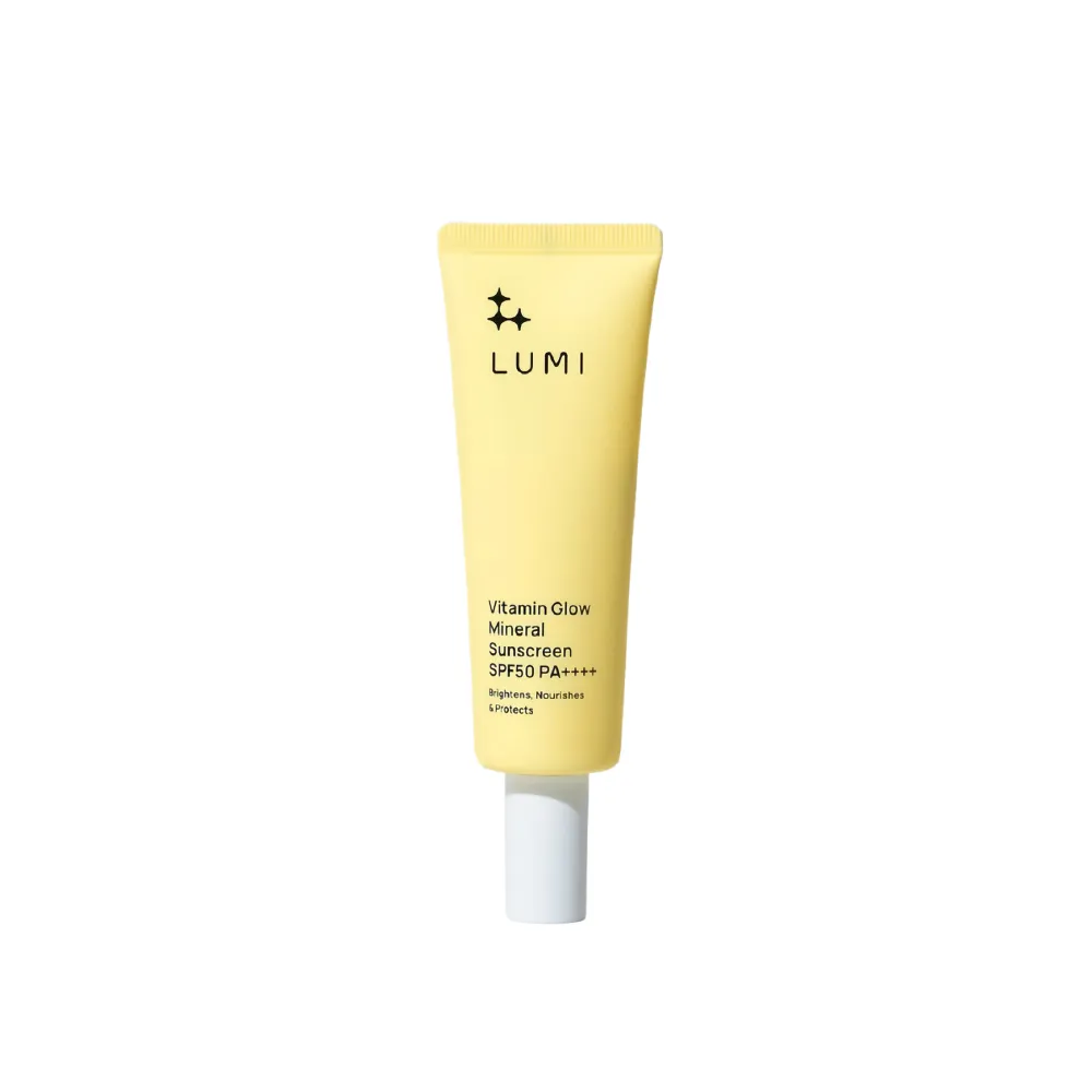 【LUMI】維他命亮膚礦物防曬 SPF50 PA++++(抗氧化 提亮膚色 溫和不刺激)
