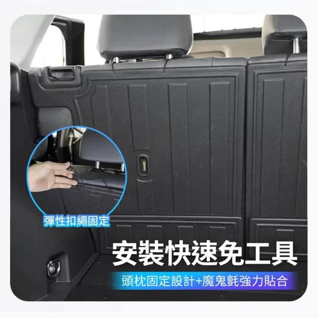 【KT BIKER】全新RAV4 2026 椅背墊(RAV4 6代 TPE 椅背保護墊 後排座椅 腳踏墊 TOYOTA 配件)