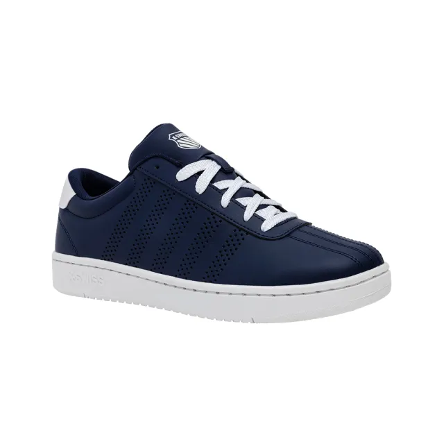 【K-SWISS】經典運動鞋 COURT OPEN PERF 休閒 男鞋 藍白色 04775-447-M