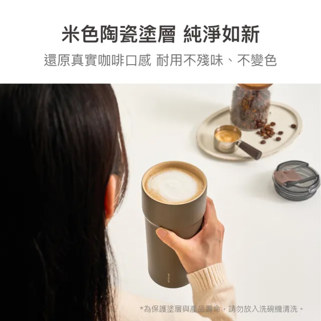【LocknLock 樂扣樂扣】官方直營 都會瓷感咖啡隨行杯 650ml(三色任選/陶瓷內層/保溫/保冷/咖啡杯)