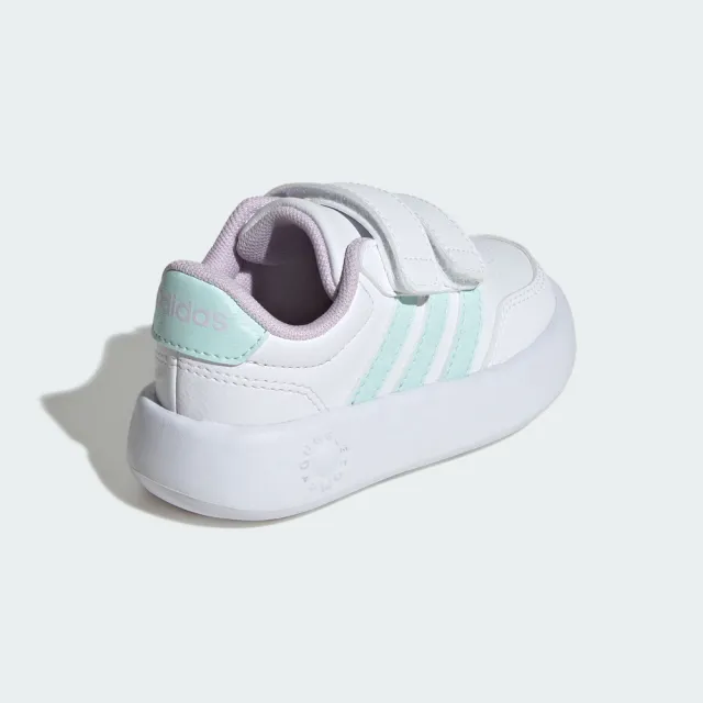 【adidas 愛迪達】BREAKNET 3.0 運動鞋 嬰幼童鞋 JS3677