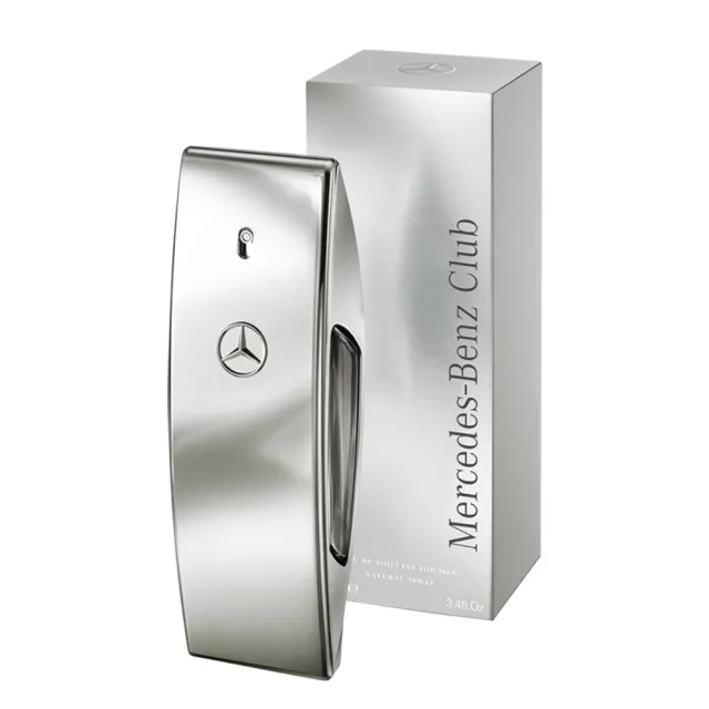 【Mercedes-Benz 賓士】銀翼騎士男性淡香水(原銀色風潮)100ml (專櫃公司貨)