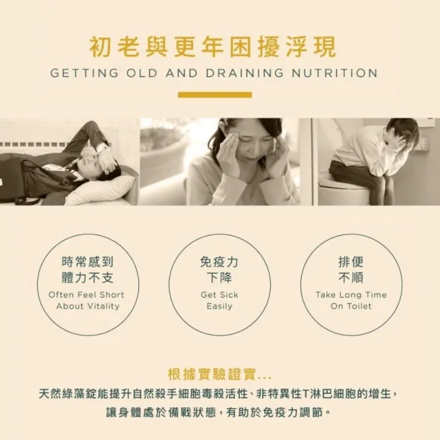 【味丹生技】天然綠藻 600粒/罐 2罐組 國家認證 促進代謝 調整體質 調節免疫