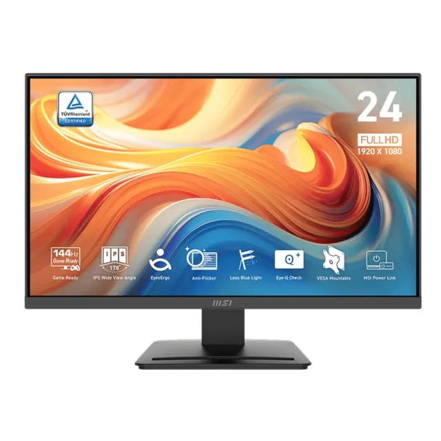 【MSI 微星】+24型螢幕★G7400 雙核電腦(PRO DP180 14A-1429TW/8G/128G SSD/W11P)