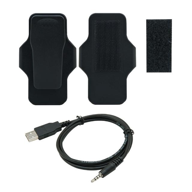 【Transcend 創見】DrivePro Body 360°旋轉背夾/魔鬼氈背夾配件組-DPB30/70 適用(TS-DBK1)
