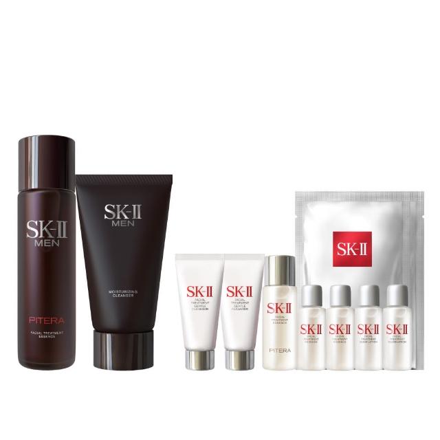 【SK-II】官方直營 男士青春潔面雙重組(男士青春露230ml+男士潔面乳)