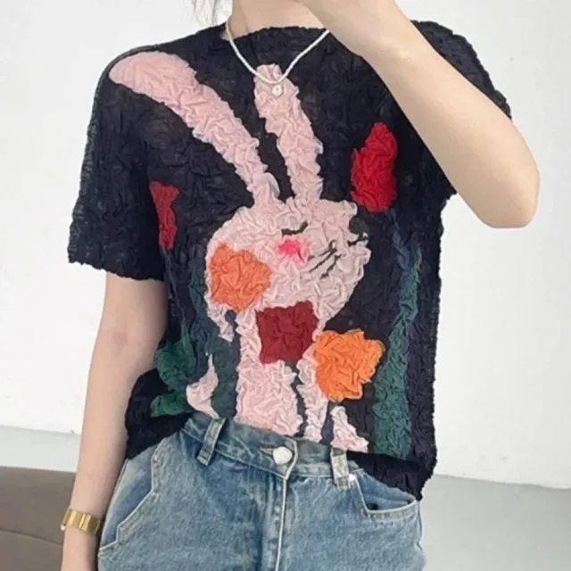 【巴黎精品】極速出貨 三宅風皺褶衣服褶皺外套高級摺衣彈力女裝顯瘦折衣大碼(寬鬆防曬女外套多款a1jb6)