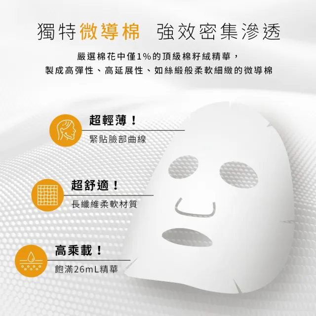 【DR.WU 達爾膚】維他命C瞬效亮白膠囊面膜4片