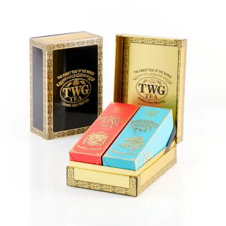 【TWG Tea】時尚茶罐系列雙入禮盒組（兩罐/組 多款組合任選)