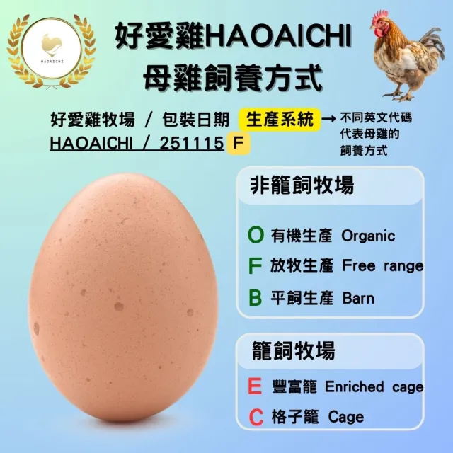 【HAOAICHI 好愛雞】無毒の放牧蛋 紅殼 大家庭3盤 共90顆(30顆/盤)非籠飼 無藥殘 無毒飼料 雞蛋