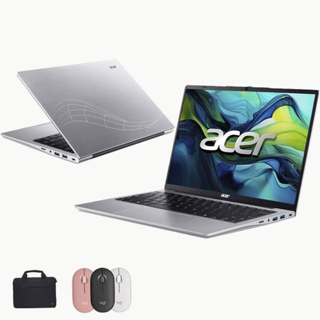 【Acer 宏碁】送無線滑鼠★14吋Ultra 5 輕薄AI筆電(Swift Lite/SFL14-51M-50W8/Ultra 5-125U/16G/512G/W11)