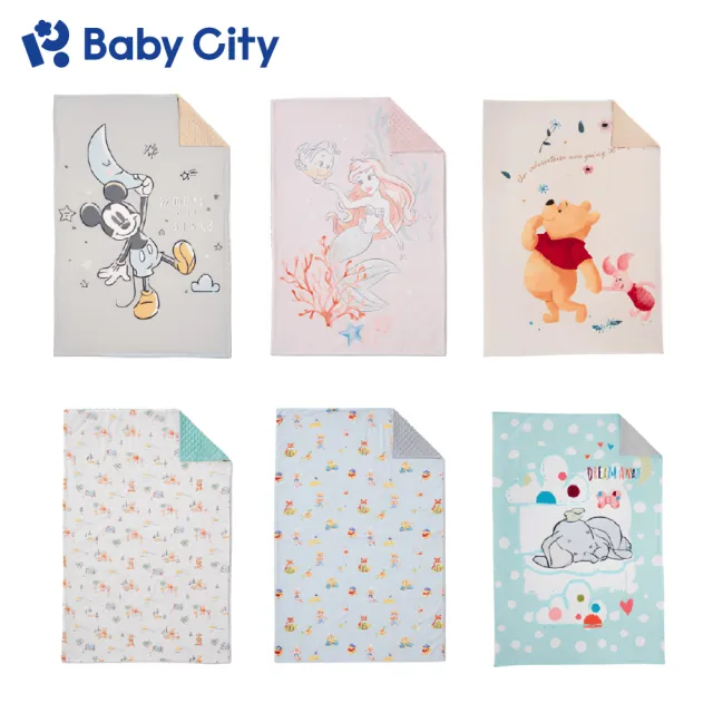 【Baby City 娃娃城】迪士尼舒棉四季毯 迪士尼正版授權 寶寶毯 嬰兒毯 冷氣毯 小被被 蓋被 安撫被 兒童涼被