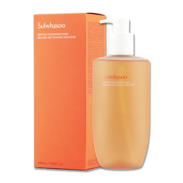 【Sulwhasoo 雪花秀】淨透保濕潔顏泡沫 400ML(專櫃公司貨)