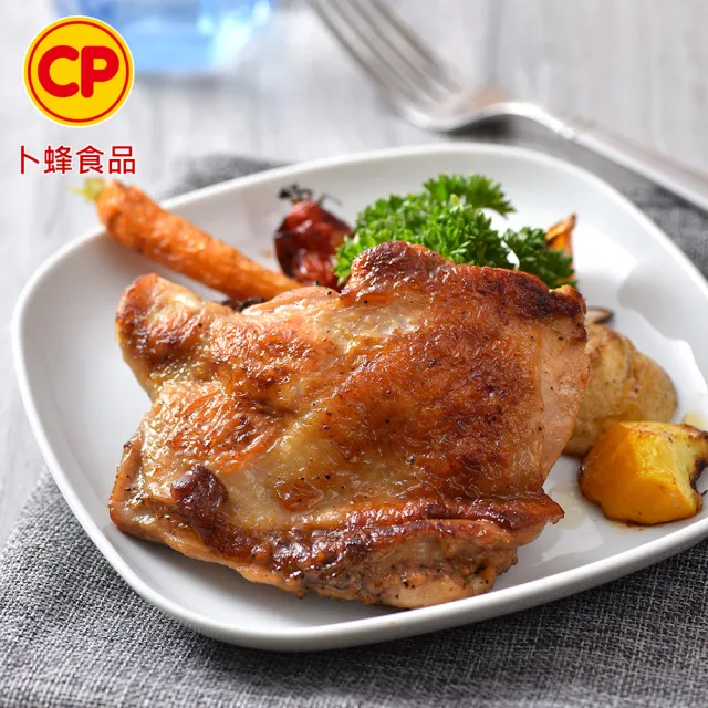 【卜蜂】急凍生鮮 去骨帶皮雞腿肉-去腳踝 真空6連包x4組(2.7kg/組_團購.居家料理.燉煮炒)