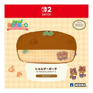 【HORI】預購7-8月到貨暫定★NS2 Switch2 斜挎手拎兩用包《動物森友會》狸克 DIY生活（NSX-189）