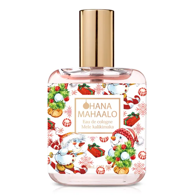 即期品【OHANA MAHAALO】歡樂雪祭輕香水30ml(專櫃公司貨)