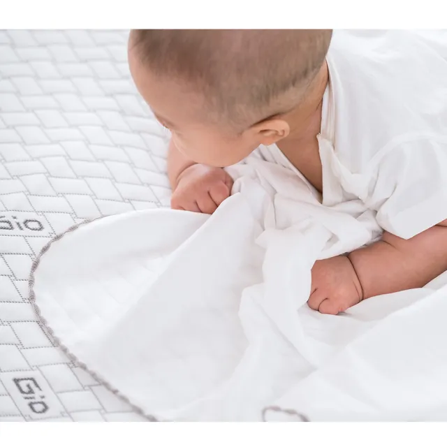 【GIO Pillow】90x100cm 冰紗涼感被(冰絲涼感 嬰兒被毯 午睡被 空調被 隨身被 可水洗)