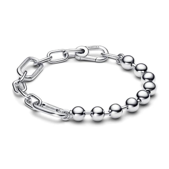 【Pandora 潘多拉】PandoraME金屬圓珠鏈圈手鏈