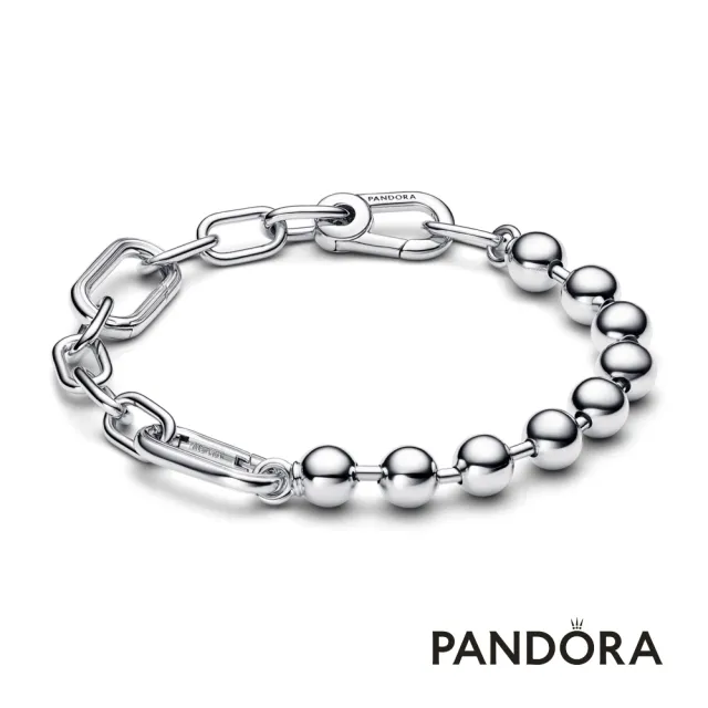 【Pandora 潘多拉】PandoraME金屬圓珠鏈圈手鏈