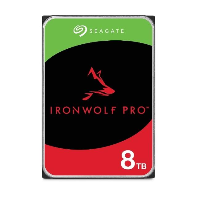 【SEAGATE 希捷】IronWolf Pro 8TB 3.5吋 7200轉 256MB NAS 內接硬碟(ST8000NT001)
