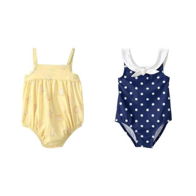 【Carter’s】嬰幼童裝 細肩帶泳裝-兩款任選（原廠公司貨 童裝 泳裝 底部襠部暗釦 ）