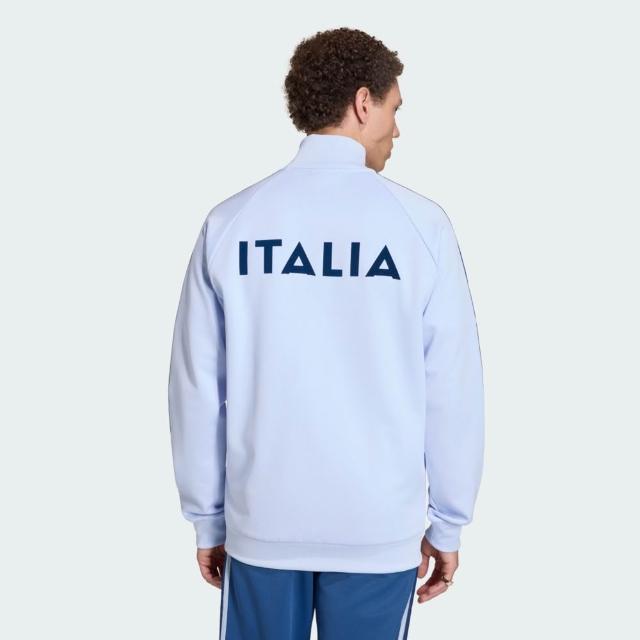 【adidas 愛迪達】Figc Og Tt 男 外套/夾克 世界盃 義大利 運動外套 白(JY9630)